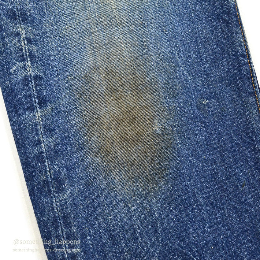1960's SEARS INDIGO DENIM PANTS...W31/L30