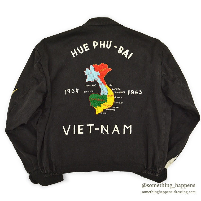 1960s VIETNAM SOUVENIR JACKET (Vietnamese style jacket) 64-65...