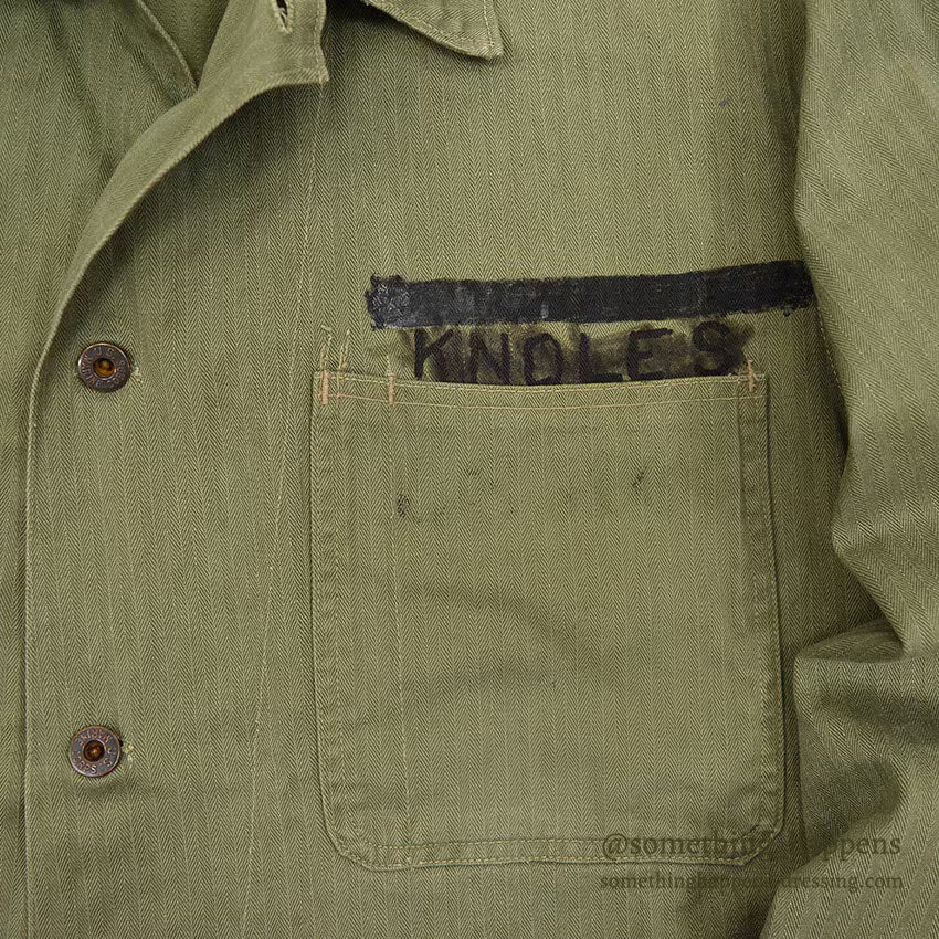 1940's USMC P-41 HBT UTILITY COAT TWO TONE... 40