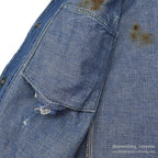 1950's HERCULES DENIM COVERALL GOOD FADED...
