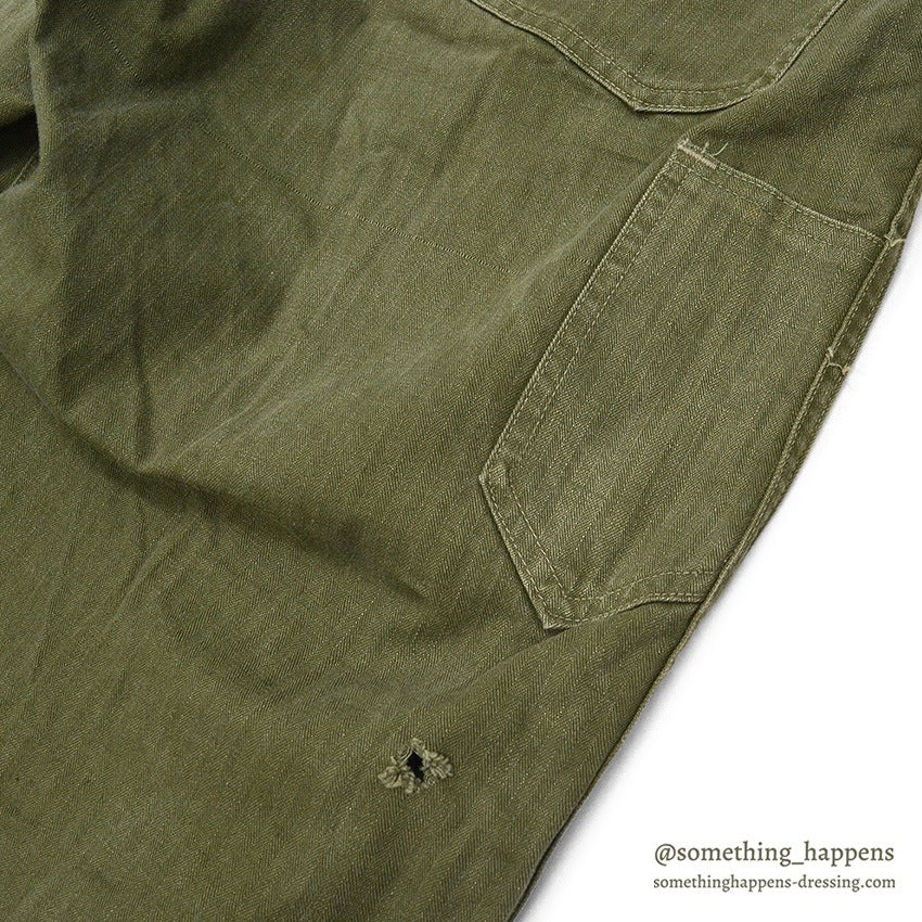 1940s WW2 HBT COVERALL...