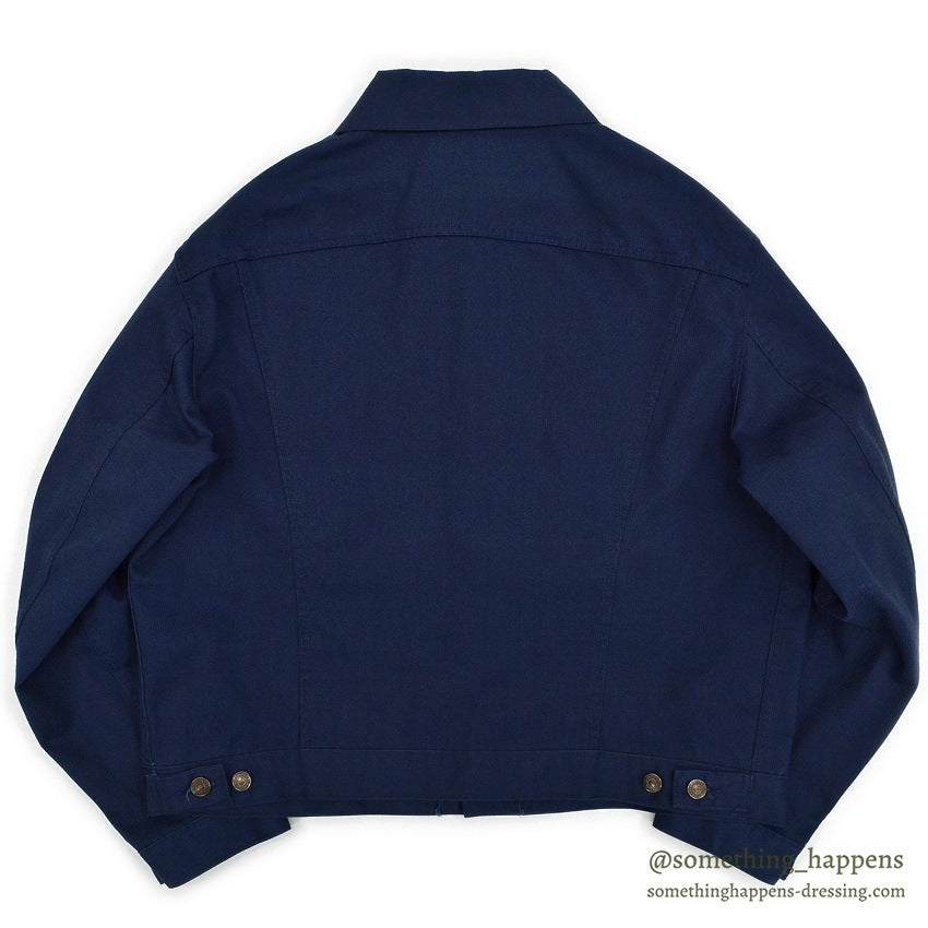 ~1970's LEVI'S 70505 BIG-E PIQUE JACKET DARK NAVY ... BIG SIZE