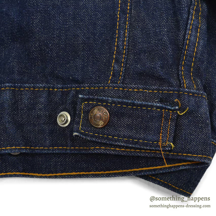 1960's~ LEVI'S BIGE DENIM JACKET FOR KIDS / DOUBLE RED TAB ...