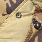 1970's WOOLRICH CAMO DOWN VEST...M