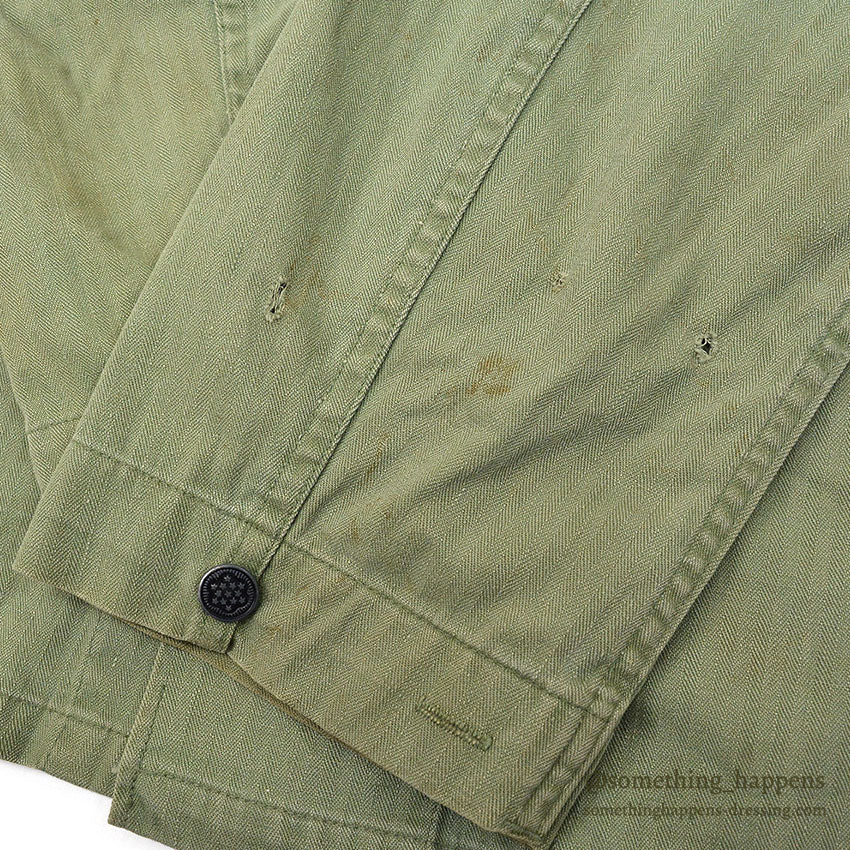 1940's U.S.ARMY WW2 M-43 HBT JACKET / STENCIL ON THE BACK ...