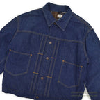 ~1960's SEARS TWO-POCKET DENIM JACKET / COTTON FLANNEL LINING ...