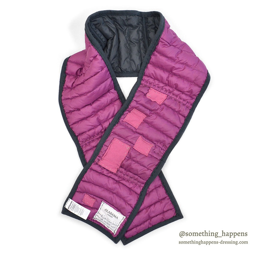 NOS' PATAGONIA ALABAMA CHANIN RECLAIMED DOWN PATCHWORK SCARF ...