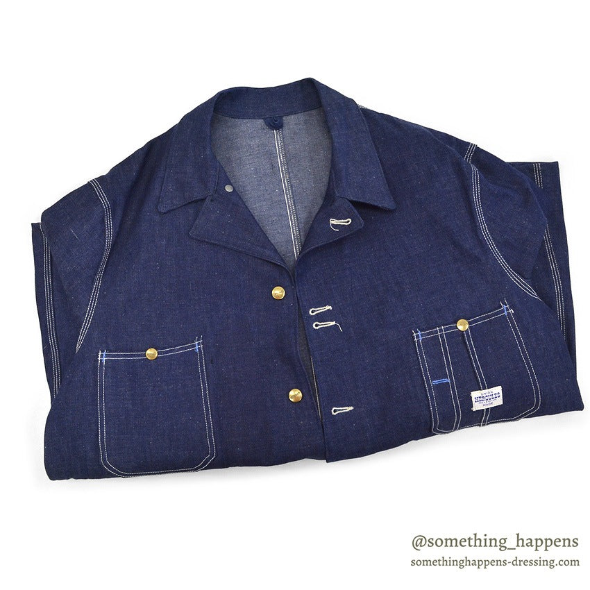 1950's~ DEADSTOCK HERCULES DENIM COVERALL...