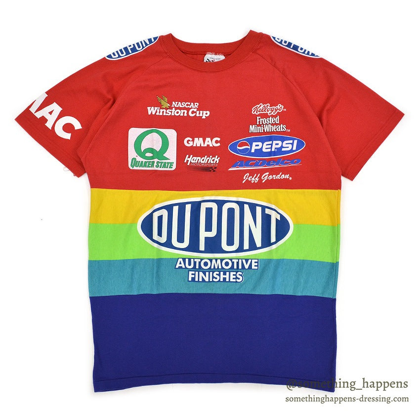1990's CHASE ALL OVER RACING SPONSOR PRINT T-SHIRT ... M