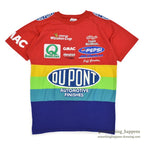1990's CHASE ALL OVER RACING SPONSOR PRINT T-SHIRT ... M