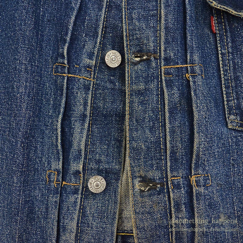 1930's~ LEVI'S 506XX TYPE1 DENIM JACKET, CHOPPED VEST / 1937 MODEL ...
