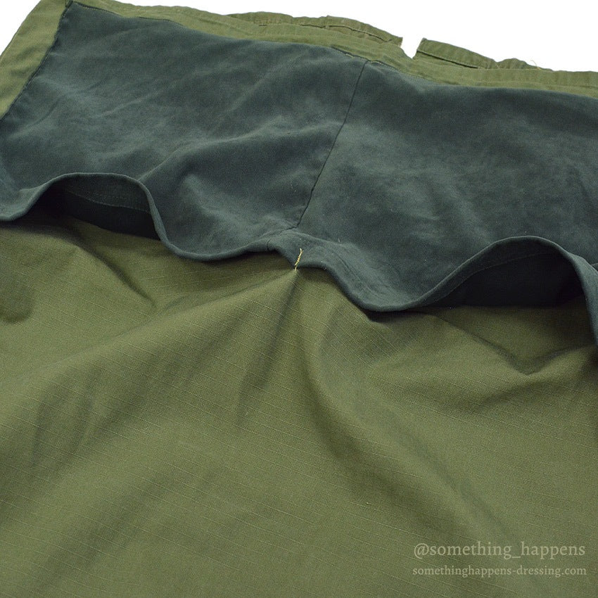 1960's USARMY JUNGLE FATIGUE JACKET / MODIFIED... LARGE-LONG