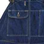 1930's~ WARDS PIONEER DENIM OVERALL / VERY DARK ... W37/L26