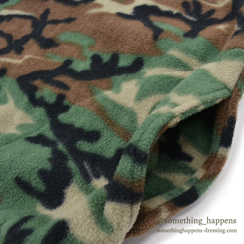 BLACK MOUNTAIN WOODLAND CAMO FLEECE JACKET...L