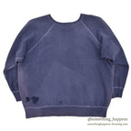 1960's CHAMPION NAVY FADED SWEAT SHIRT ... Fits XL