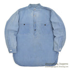 1930's HERCULES PULLOVER CHAMBRAY SHIRT / MISSING CHIN STRAP ...