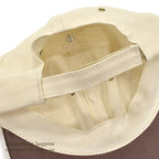 1990's ORVIS CANVAS / LEATHER LONG BILL FISHING CAP / NO LOGO...