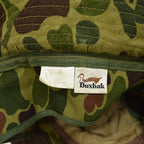 70's Duxbak Duck Hunter Camo Hunting Hat... 71/2