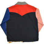 60's~ Crazy Pattern Zip up Jacket...