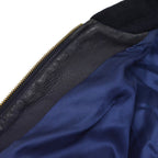 50's 'Monarch' Blue Nubuck Leather Jacket...