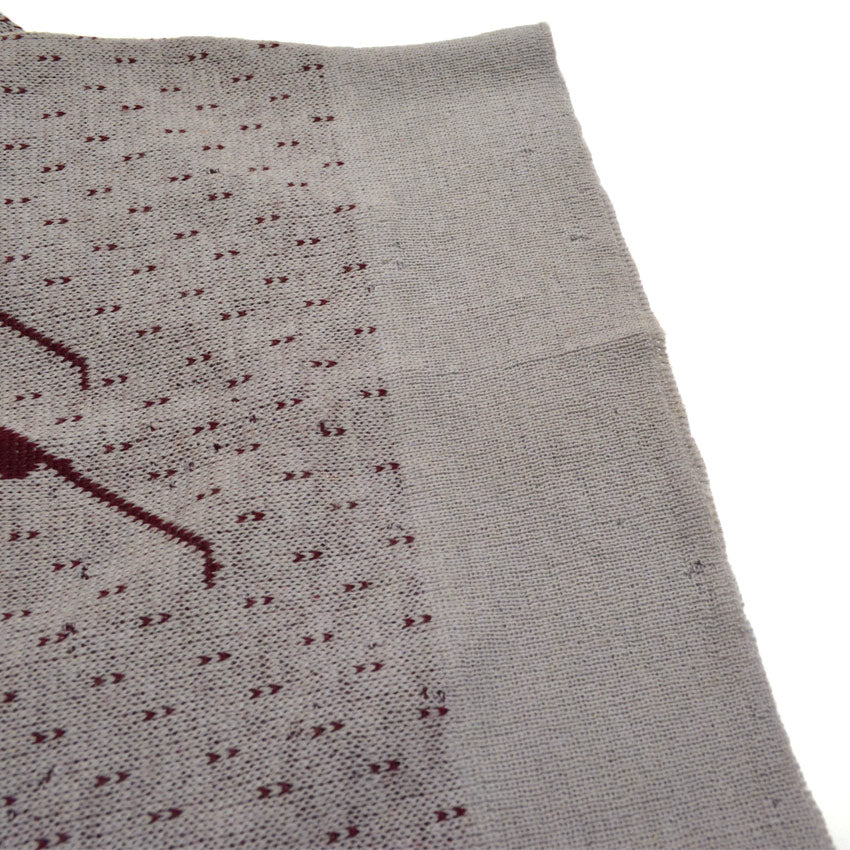 40's~ GLENSPEY SPORTWEAR 'Skiers' Jacquard knit...