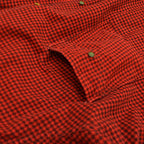 ~50's Unknown 'Houndstooth' Print Flannel Super Big...