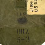 ~1950s US Army Duffle Bag Painted...