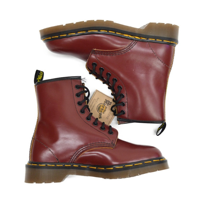 90's〜 デッドストック Dr Martens 8ホール ブーツ チェリーレッド イングランド製... UK5