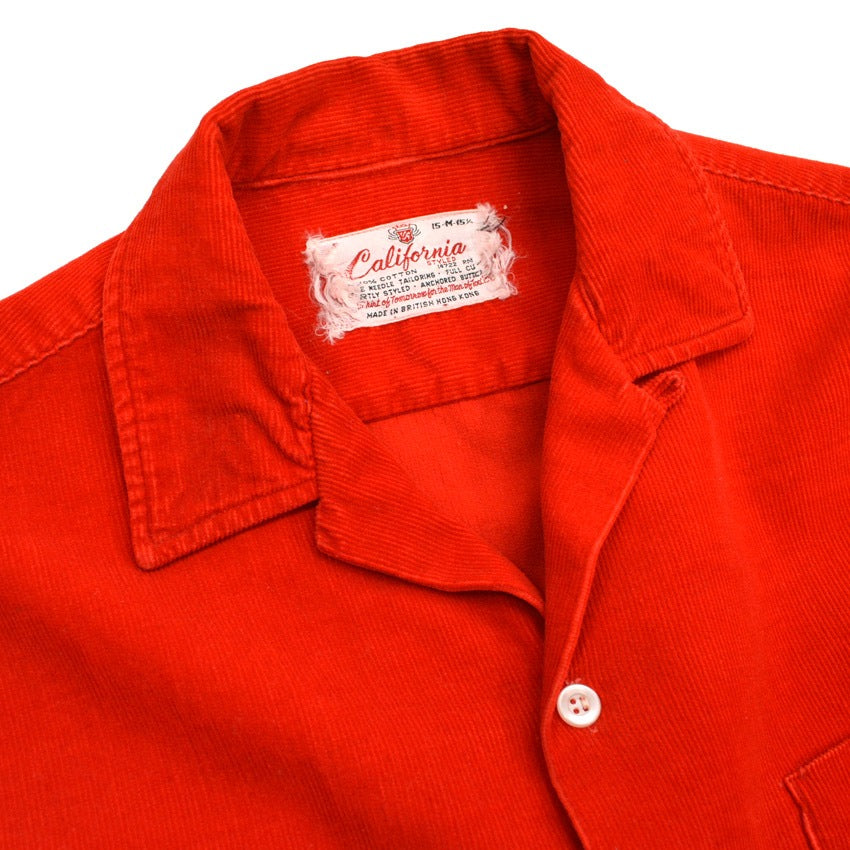 〜60's California '' 赤 '' コーデュロイ ... M