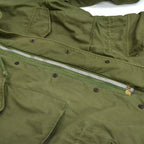 60's US ARMY M-65 2nd Aluminum Zipper... MS
