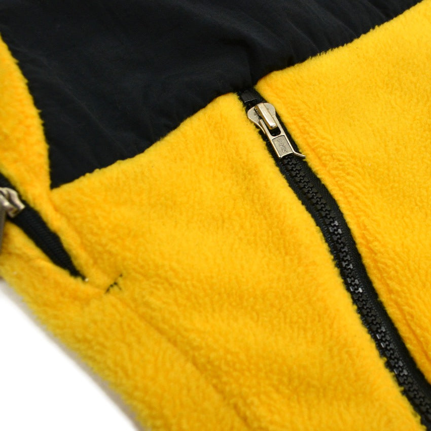 90's THE NORTH FACE Denali Jacket, Yellow... M