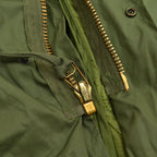 70's Deadstock US ARMY M-65 Fishtail Parka 3-Piece Set... Size S