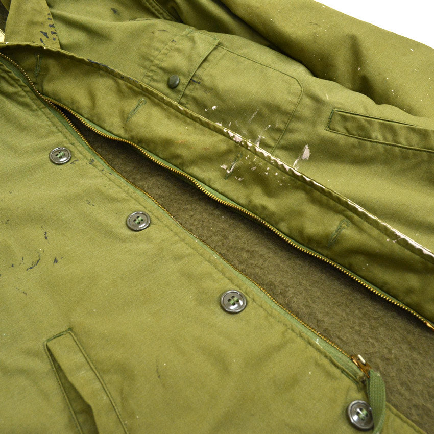 60's US Navy A-2 Deck Jacket Stencil... S