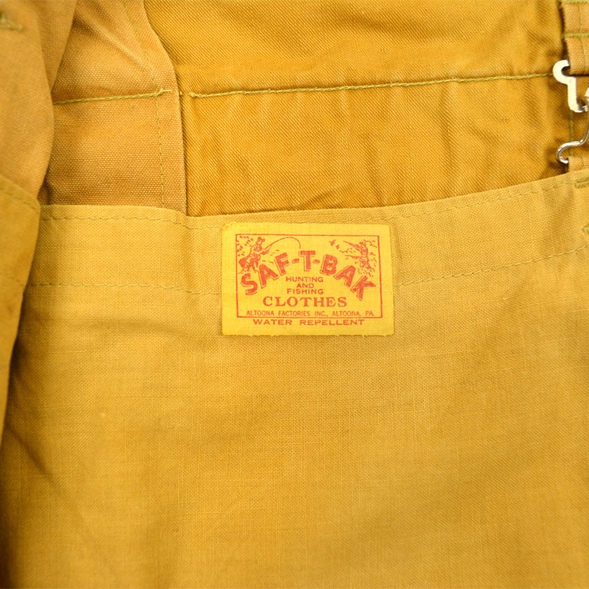 40's~ SAF-T-BAK HUNTING & FISHING JACKET... 36