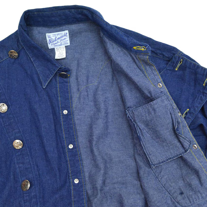 80's~ Rockmount Ranch Wear Denim Western Shirts...