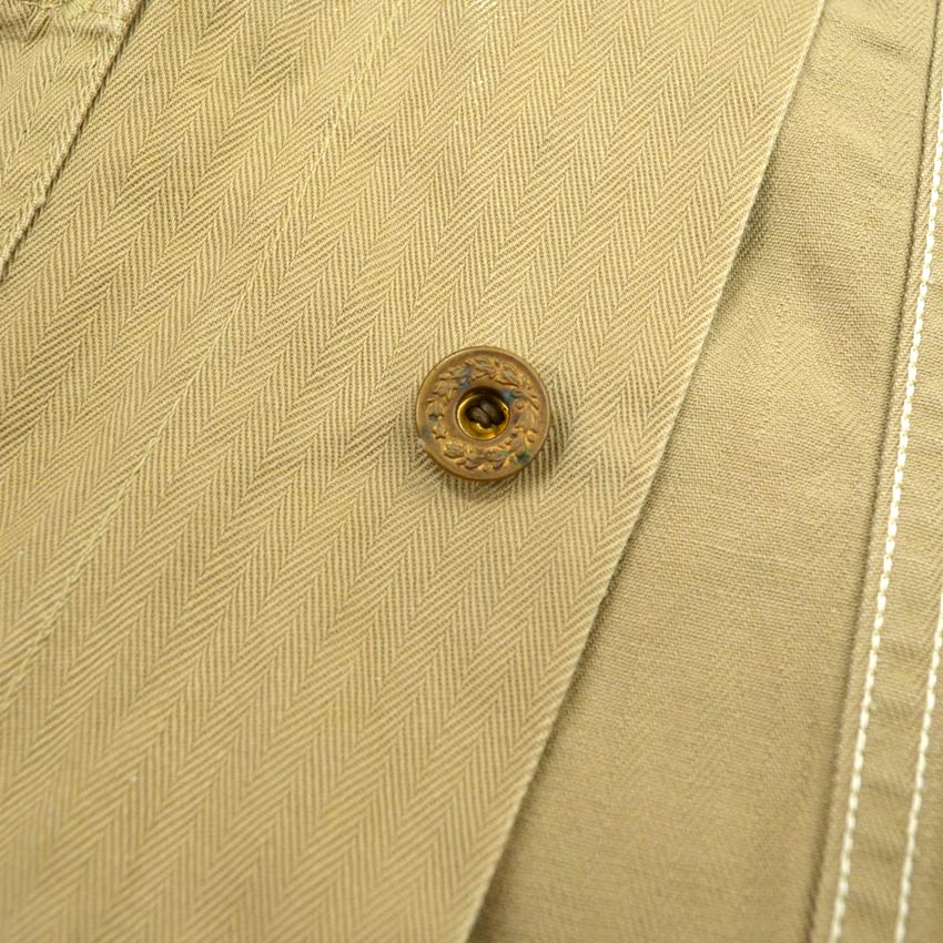 ~50's BEN DAVIS BROWN HBT SHOP COATS...42R