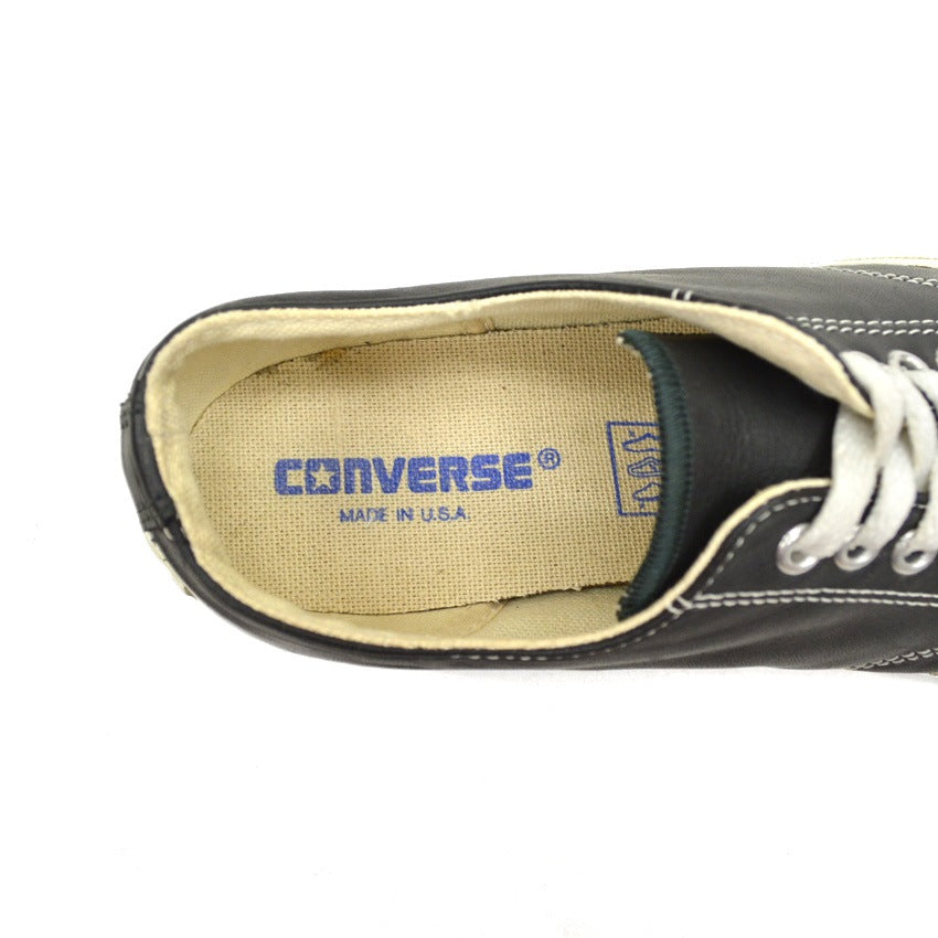 90's CONVERSE ジャックパーセル レザー ブラック 箱付き ... 8