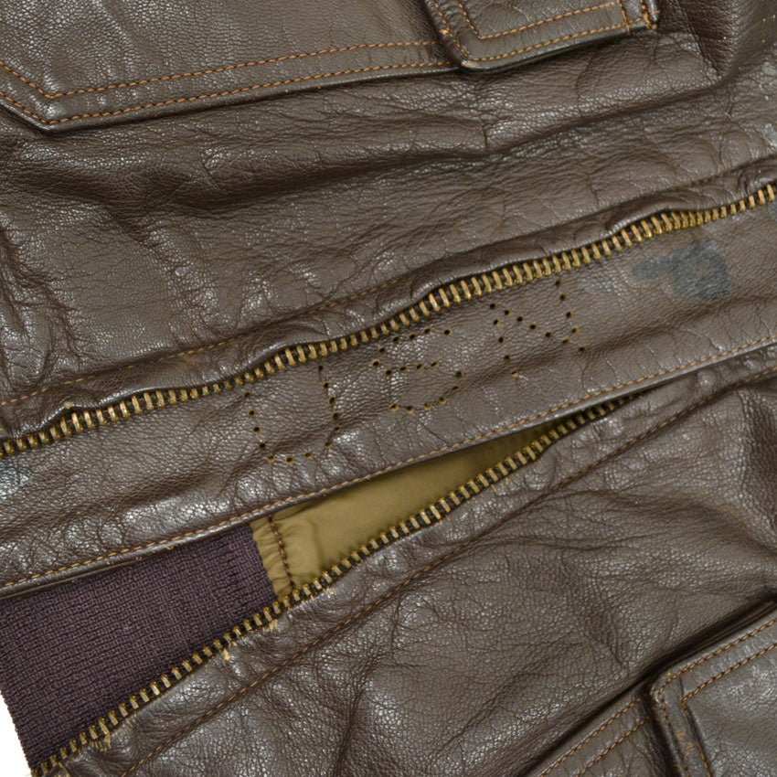70's USNAVY G-1 JACKET, FLYER'S ... about 40