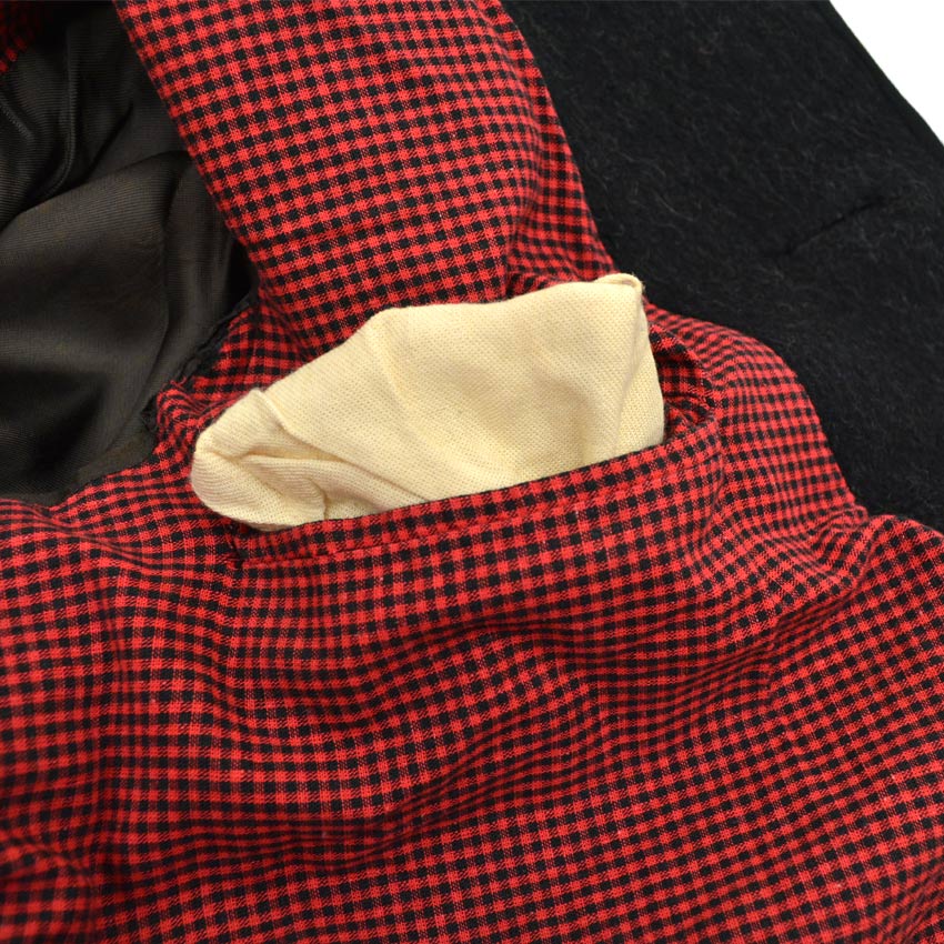 ~40's BLACK PURE WOOL TIROL JACKET...