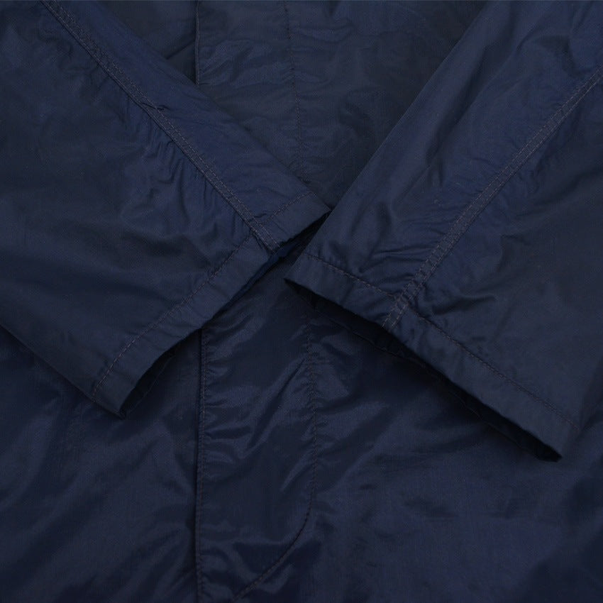 70's USAF RAINCOAT NYLON BLUE...40R