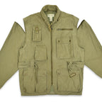 80's BANANA REPUBRIC TRAVEL & SAFARI PHOTOJURNALIST JACKET...S