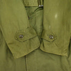 50's U.S.ARMY OVERCOAT COTTON O.G.107 CUTTER TAG付き ... S-R