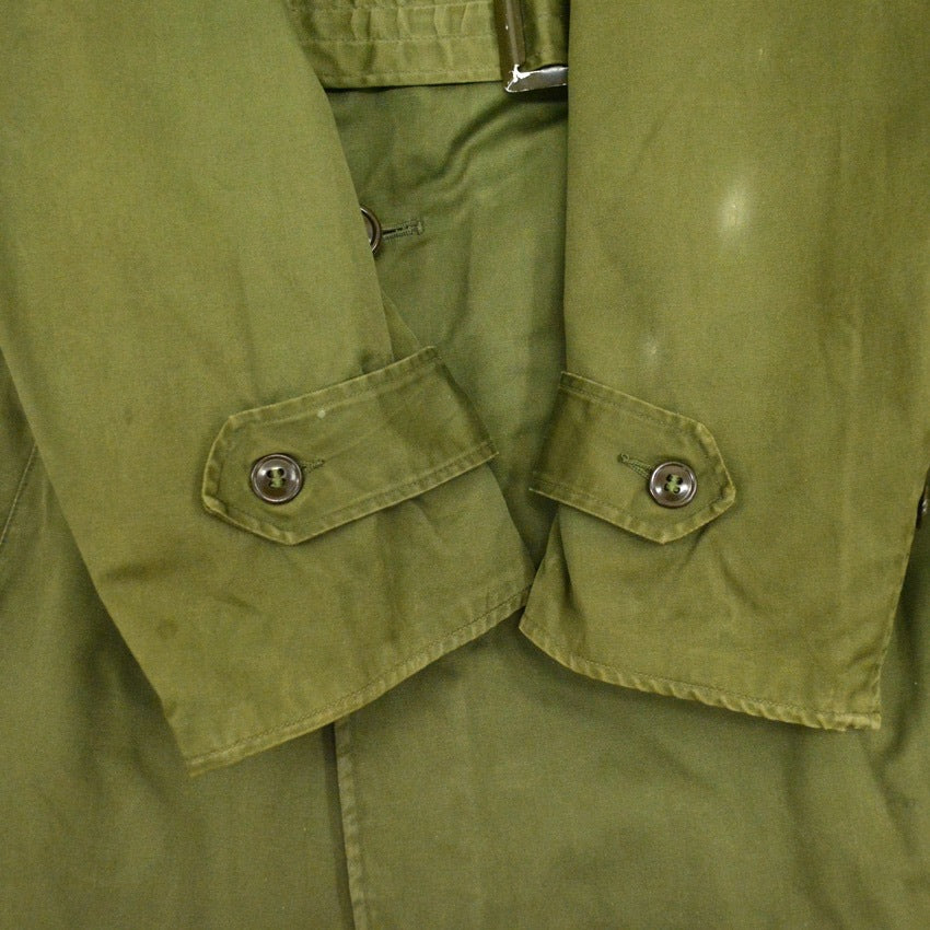 50's U.S.ARMY OVERCOAT COTTON O.G.107 CUTTER TAG付き ... S-R
