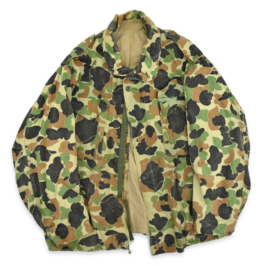 ~1970's M-65 Duck Hunter Camo Jacket Special Force...