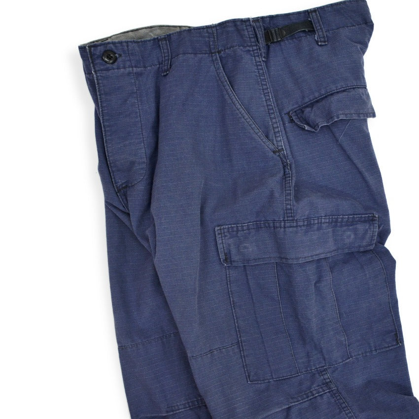 1980's CAMO Distributors Jungle Fatigue Pants Navy... MS