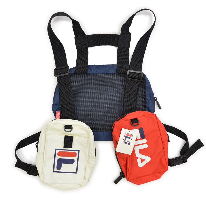 1990's DEADSTOCK FILA BODY BAG VEST ...