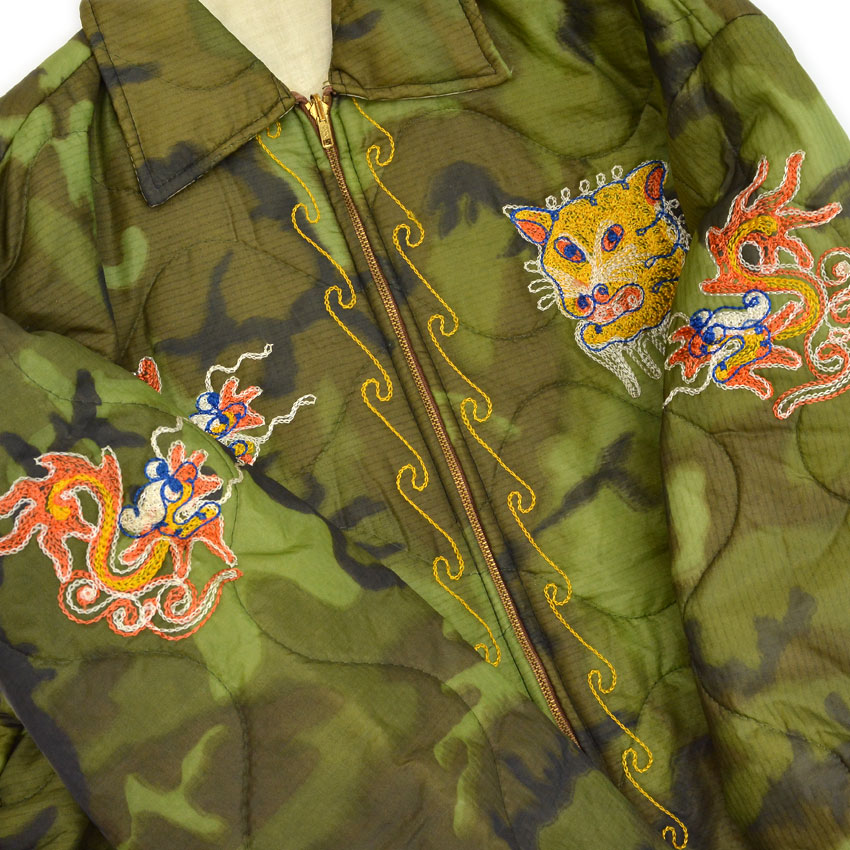 1960s DEADSTOCK VIETNAM TOUR JACKET (Vietnamese Tour Jacket) Camo 68-69... Excellent Condition