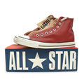 1990's DEADSTOCK CONVERSE ALLSTAR HI LEATHER RED...8