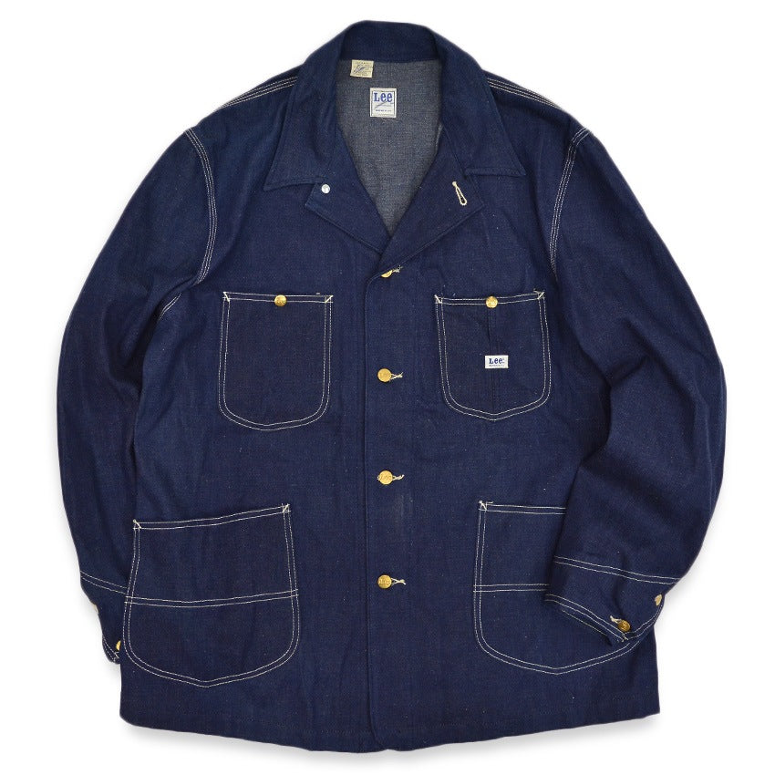 1970's DEADSTOCK Lee 91-J DENIM COVERALL ... Fits like 44