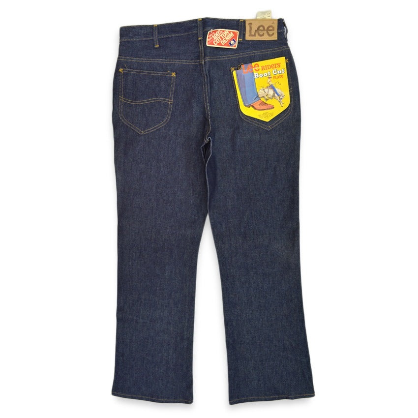 1970's DEADSTOCK Lee 200 BOOT CUT DENIM PANTS... W34 L31
